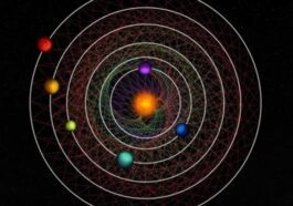 Illustration du système stellaire qui pourrait être d'origine extraterrestre