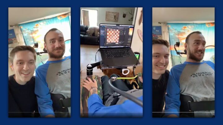 Vidéo montre le premier patient avec l'implant Neuralink jouer aux échecs avec l'esprit 2 Video montre le premier patient avec limplant Neuralink jouer