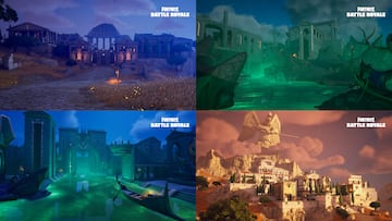 fortnite chapitre 5 saison 2 mythes et mortales nouvelle carte nouvelles zones