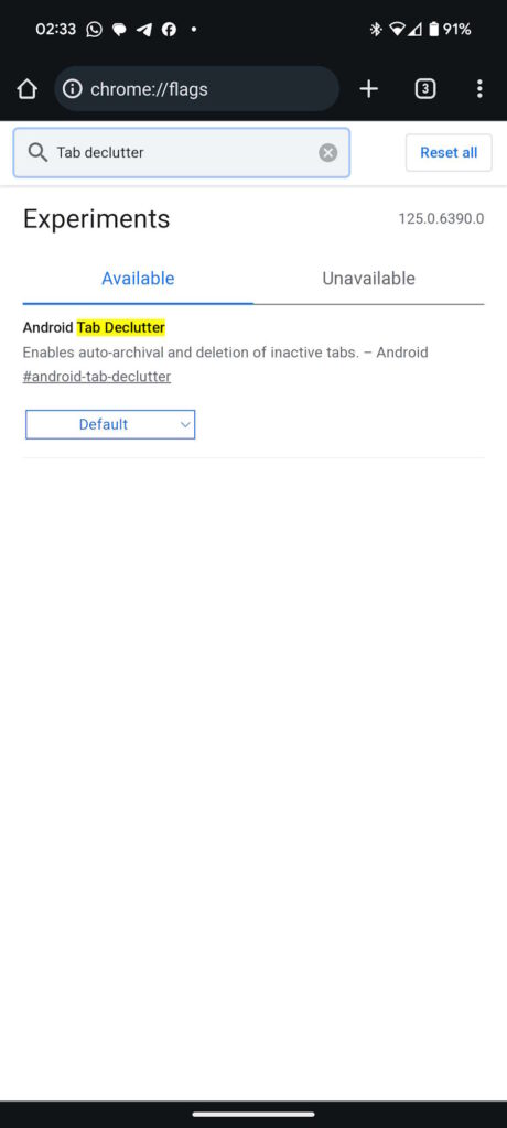 Chrome sur Android veut vous aider à gérer tous les onglets ouverts dans le navigateur 3 Onglets du navigateur Chrome Android