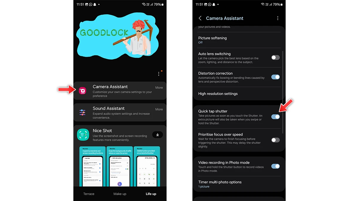 Vous n’aimez pas le délais du déclencheur sur le Galaxy S24 Ultra ? Voici une solution simple ! 3 Réduire le retard de l'obturateur de l'appareil photo sur le Galaxy S24 Ultra
