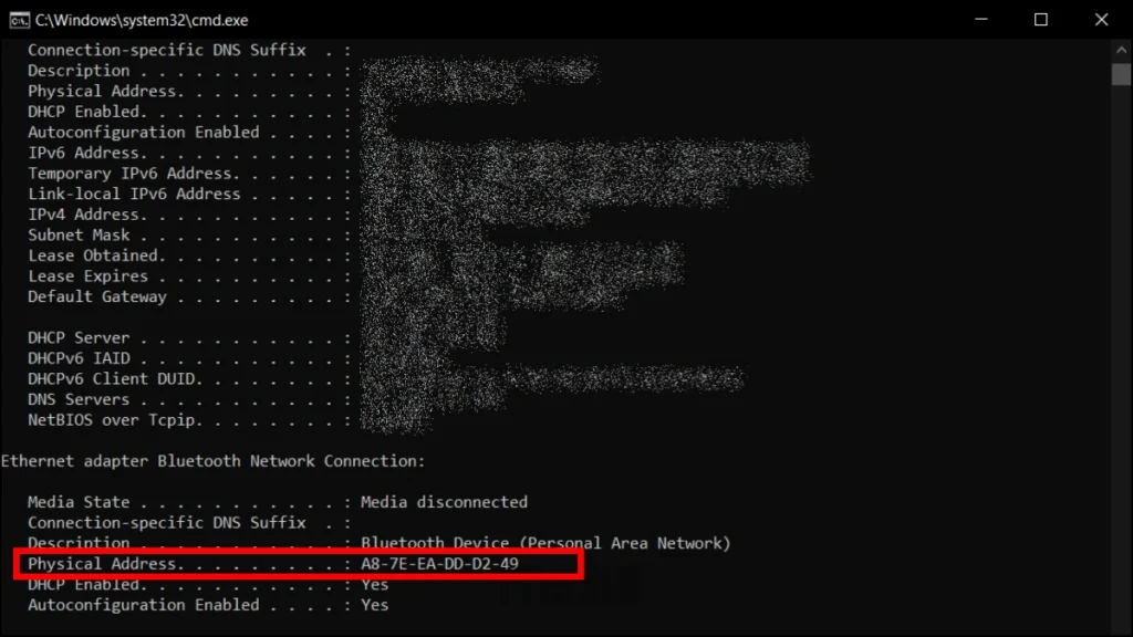 Comment changer l'adresse MAC sur Windows 10 et 11 11 Adresse physique