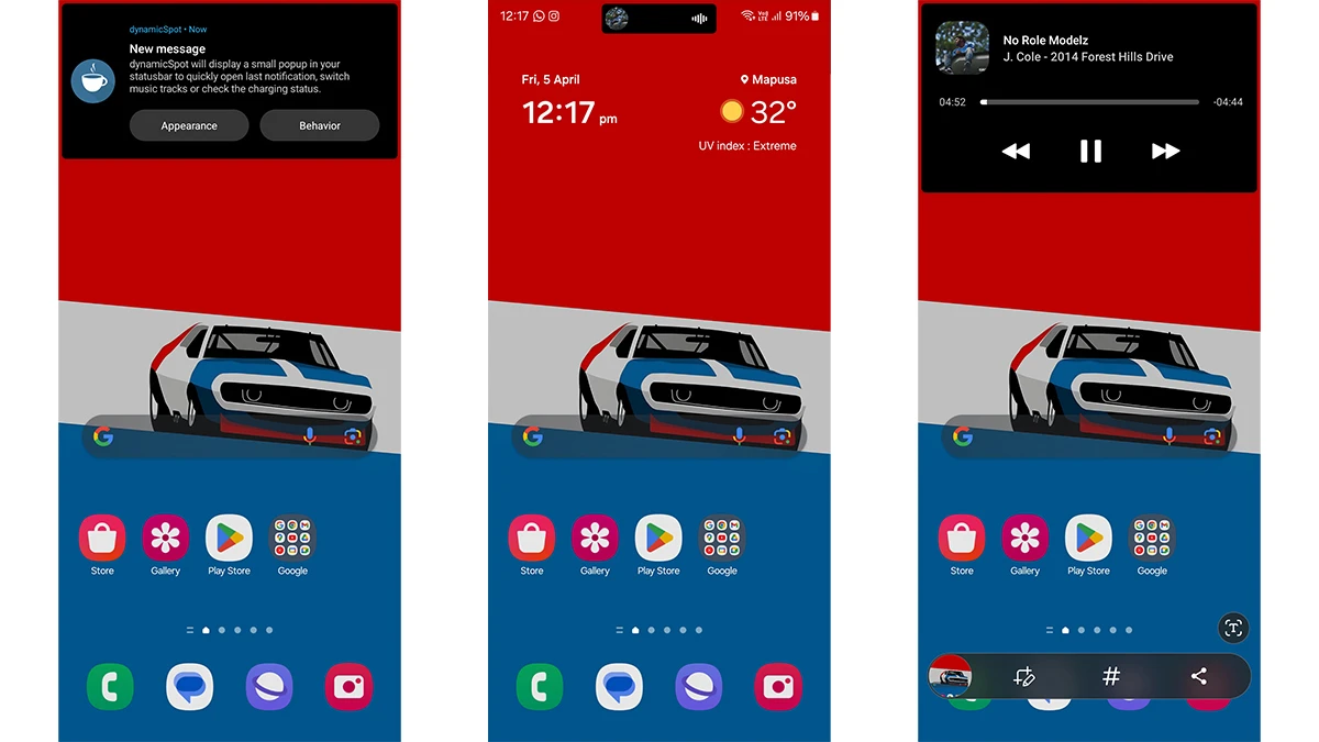 Comment obtenir l'île dynamique de l'iPhone sur votre smartphone Android 3 Comment obtenir Dynamic Island sur votre Android