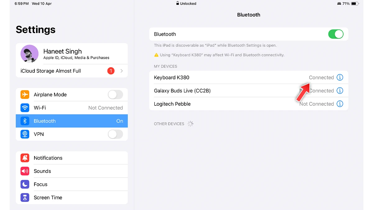 Comment connecter le clavier sans fil Logitech à un iPad et à un iPhone 4 Comment connecter un clavier sans fil Logitech à un iPad