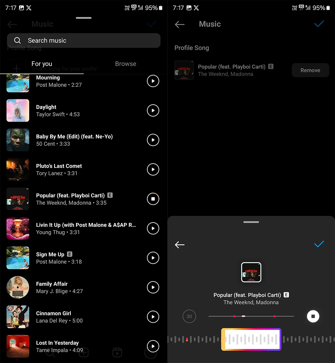Comment Ajouter de la Musique à Votre Profil Instagram 4 Ajouter de la musique au profil Instagram