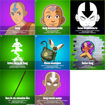 Événement "Avatar, le dernier maître de l'air" dans Fortnite : dates, comment participer et toutes les informations 5 fortnite evento avatar recompensas minipase batalla