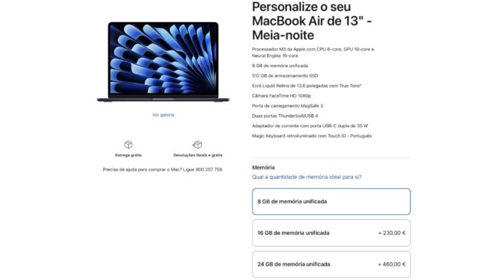 Apple vient d'expliquer pourquoi les 8 Go de RAM des Mac sont parfaits 4 1713029895 218 Apple vient expliquer pourquoi il pense que les 8 Go