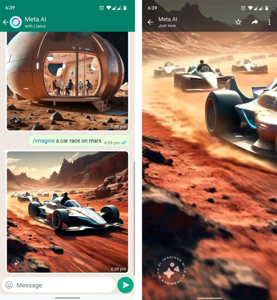 WhatsApp étend les tests des chatbots Meta AI à davantage de pays 3 WhatsApp Meta AI chatbot expanding