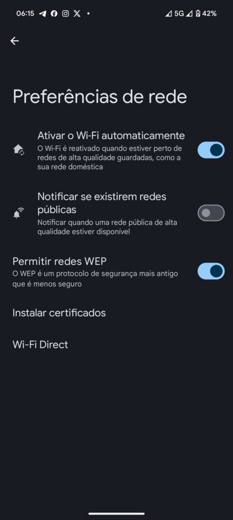Android 15 : Google veut plus de sécurité et apporte une nouvelle option pour les réseaux Wi-Fi 4 Sécurité Wi-Fi Android 15 WEP Google