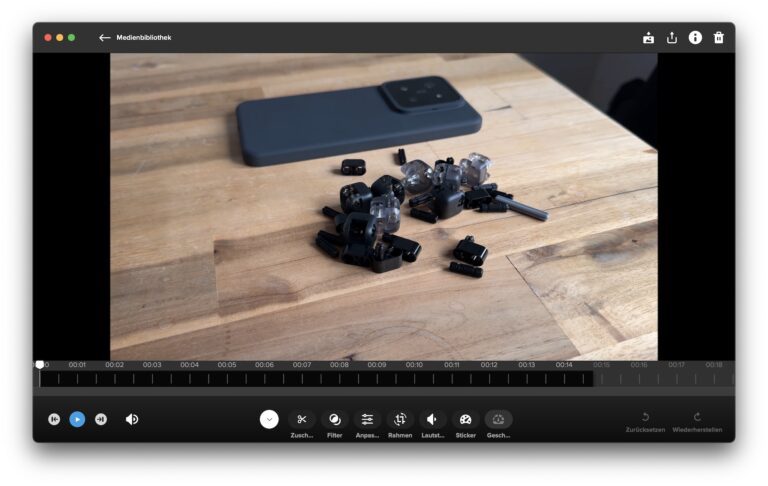Montage vidéo sur MacOS : Atteindre le bonheur avec 4 applications gratuites 4 Quik for Mac Videoschnitt App