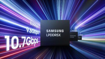 Samsung présente la DRAM LPDDR5X la plus rapide du secteur, jusqu'à 10,7 Gbit/s 23 Samsung introduces the fastest LPDDR5X DRAM in the industry, up to 10.7Gbps