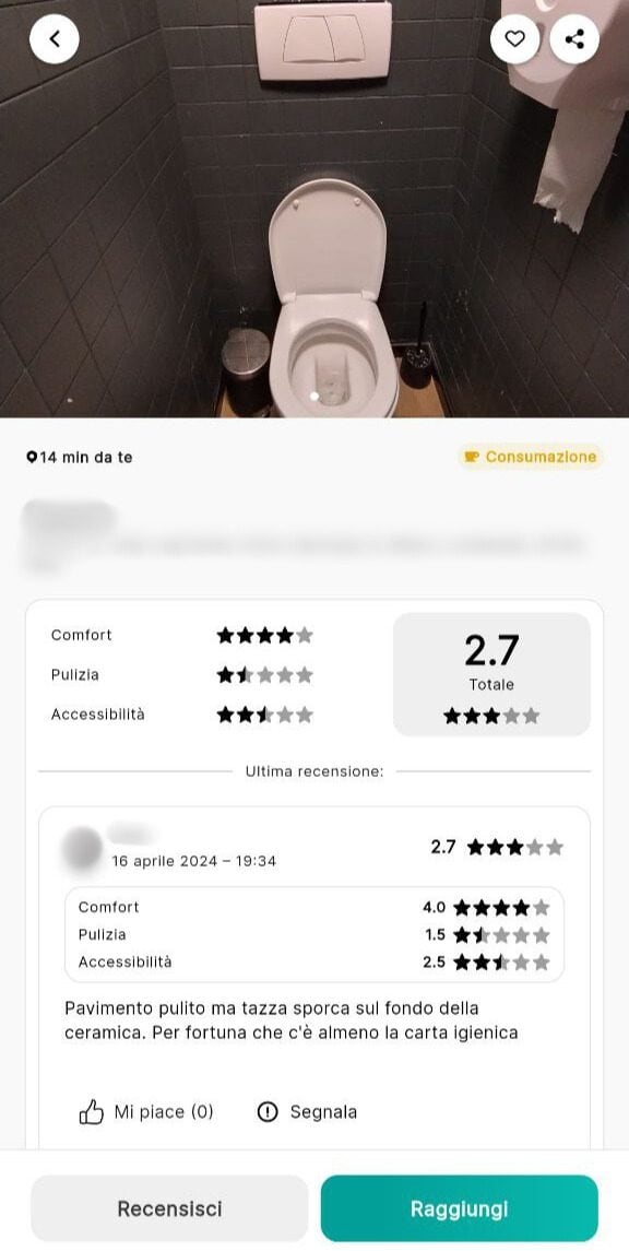 Es-tu en déplacement et as-tu besoin d'un WC ? Cette application veut évaluer les toilettes ouvertes au public 4 WHERE IS MY TOILET | Évaluation de toilette
