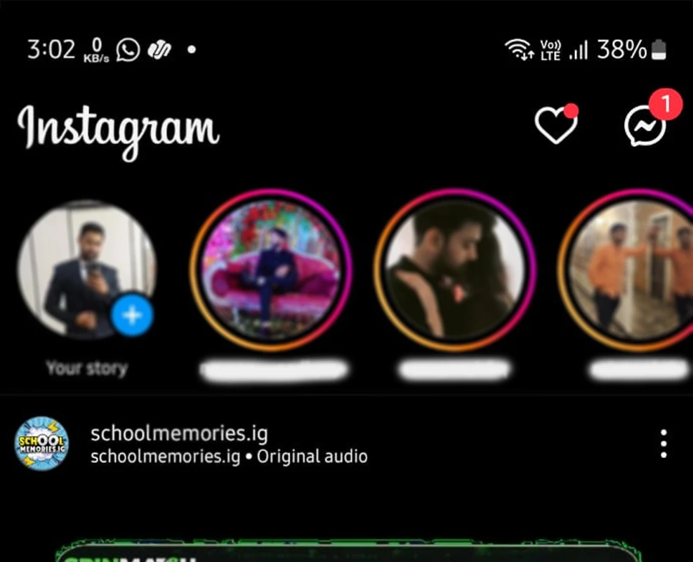 Instagram teste une nouvelle interface de Stories sur Android 3 Ancienne interface des Stories Instagram