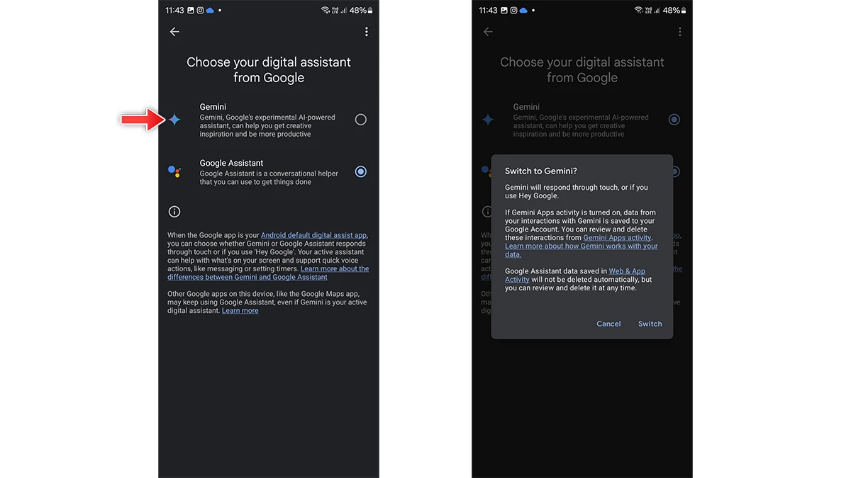 Comment passer facilement de Google Gemini à Google Assistant 5 Comment passer facilement de Google Gemini à Google Assistant