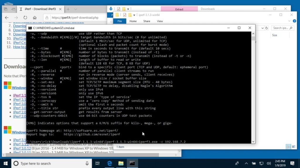 Microsoft ne souhaite pas qu'iPerf3 soit utilisé sous Windows ! Voici pourquoi 3 Tests réseau Windows iPerf3 Microsoft