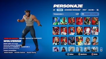 fortnite skin wolverine marvel