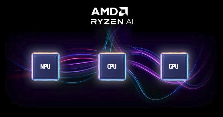 Voici comment savoir si votre PC dispose d'un NPU 4 Ryzen AI indique la présence d'une NPU. (Photo : AMD)
