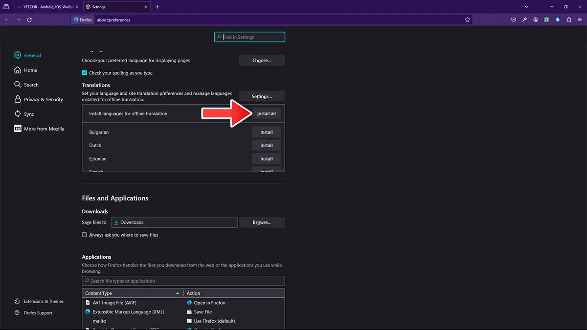 Comment utiliser la fonction de traduction sur Firefox