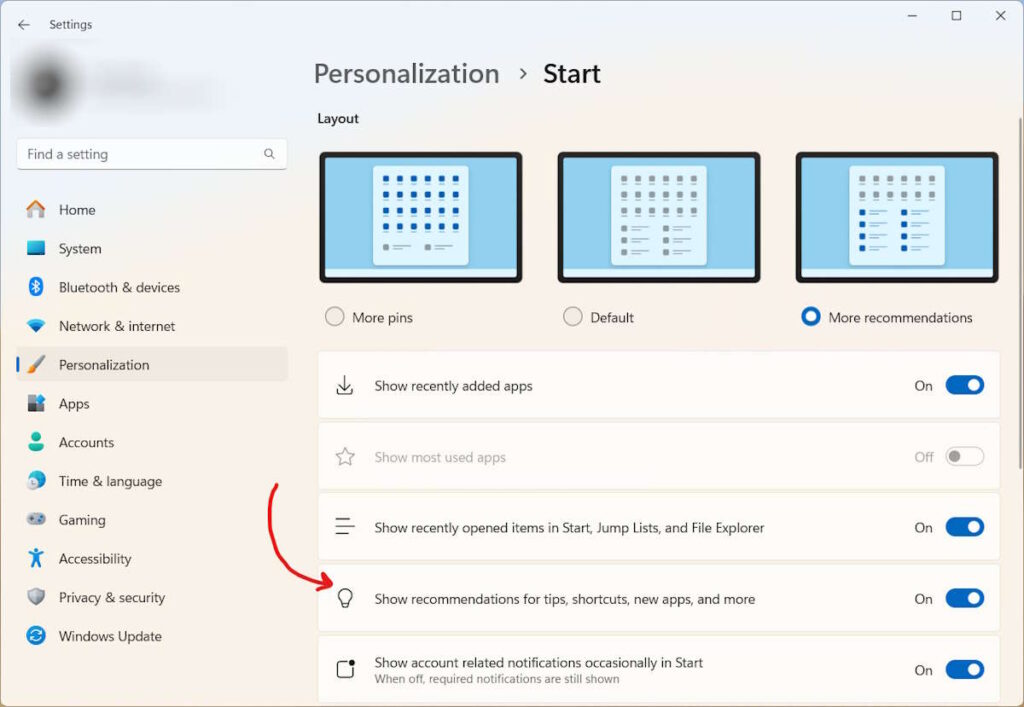 Annonces d'applications Microsoft Windows 11