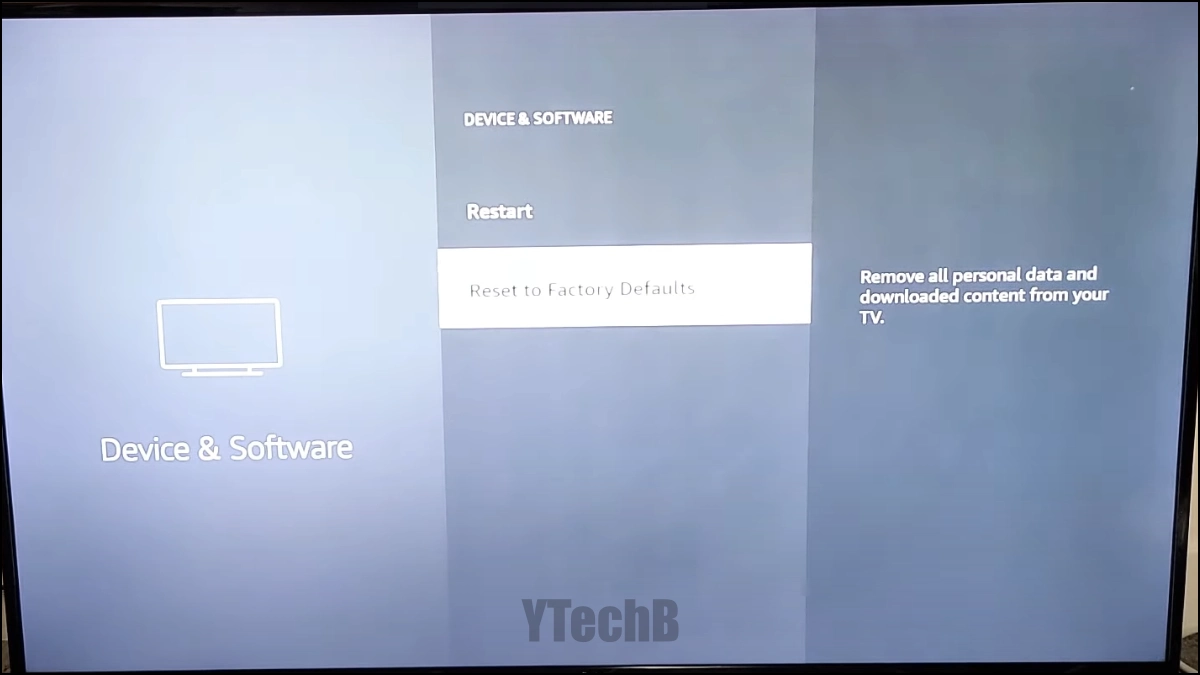 Reset Hisense Fire TV