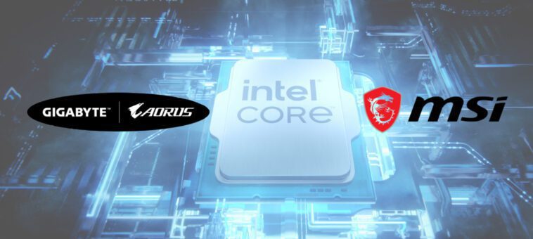 Gigabyte et MSI fournissent également des paramètres BIOS pour résoudre les problèmes de processeurs Intel 1 Gigabyte and MSI also provide BIOS settings to address Intel crashing CPUs