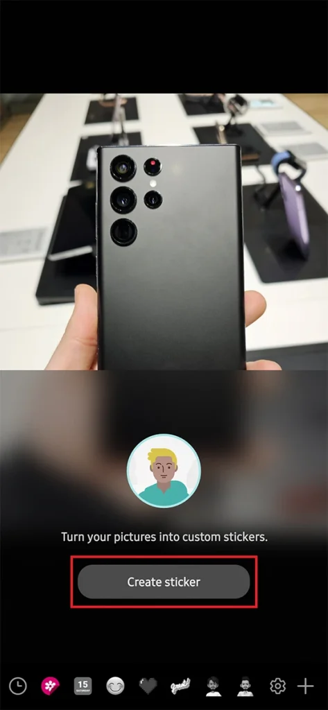 Comment créer des stickers personnalisés sur les téléphones Samsung Galaxy 5 Créer des autocollants personnalisés sur Samsung Galaxy