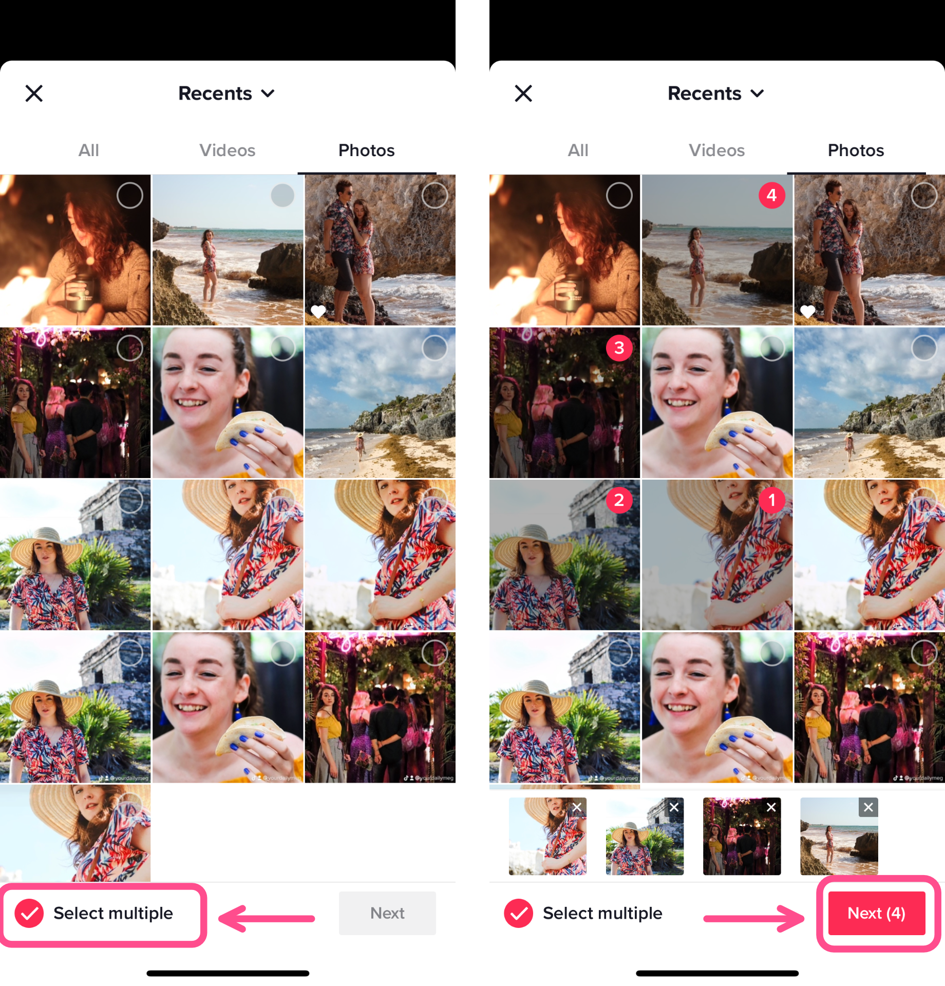 Comment publier des photos et des carrousels sur TikTok avec le mode photo 4 1714369131 788 Quest ce que le mode photo TikTok et comment lutiliser