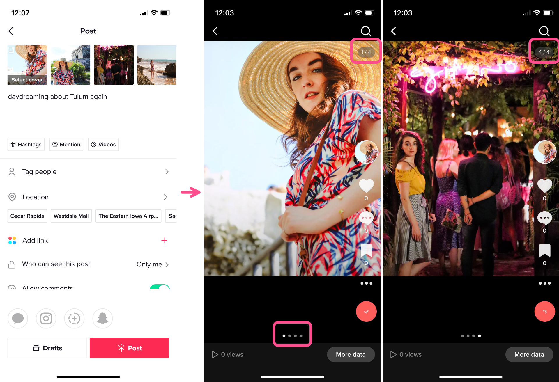 Comment publier des photos et des carrousels sur TikTok avec le mode photo 6 1714369133 78 Quest ce que le mode photo TikTok et comment lutiliser