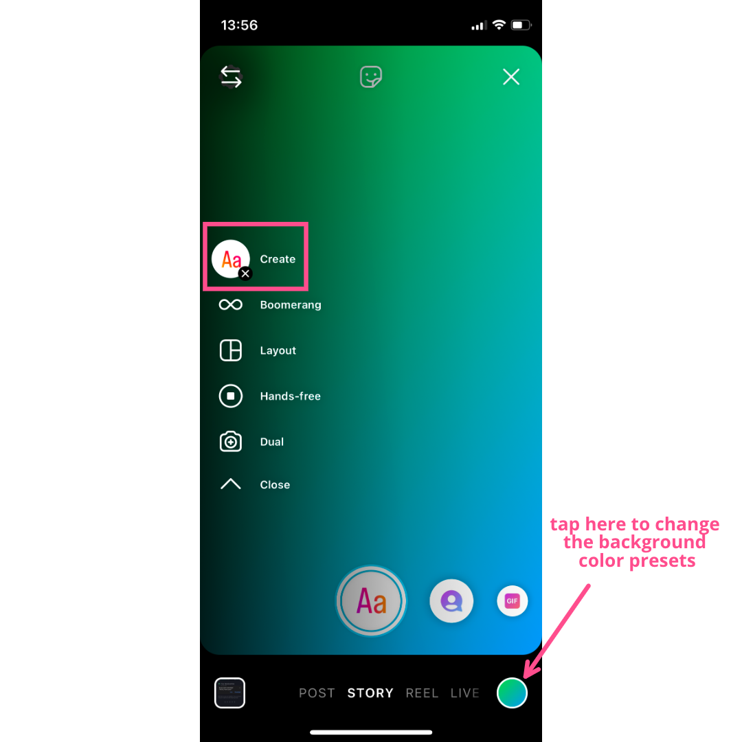 Comment changer la couleur d'arrière-plan sur une storie Instagram 13 1714385018 140 Comment changer la couleur darriere plan sur une storie Instagram