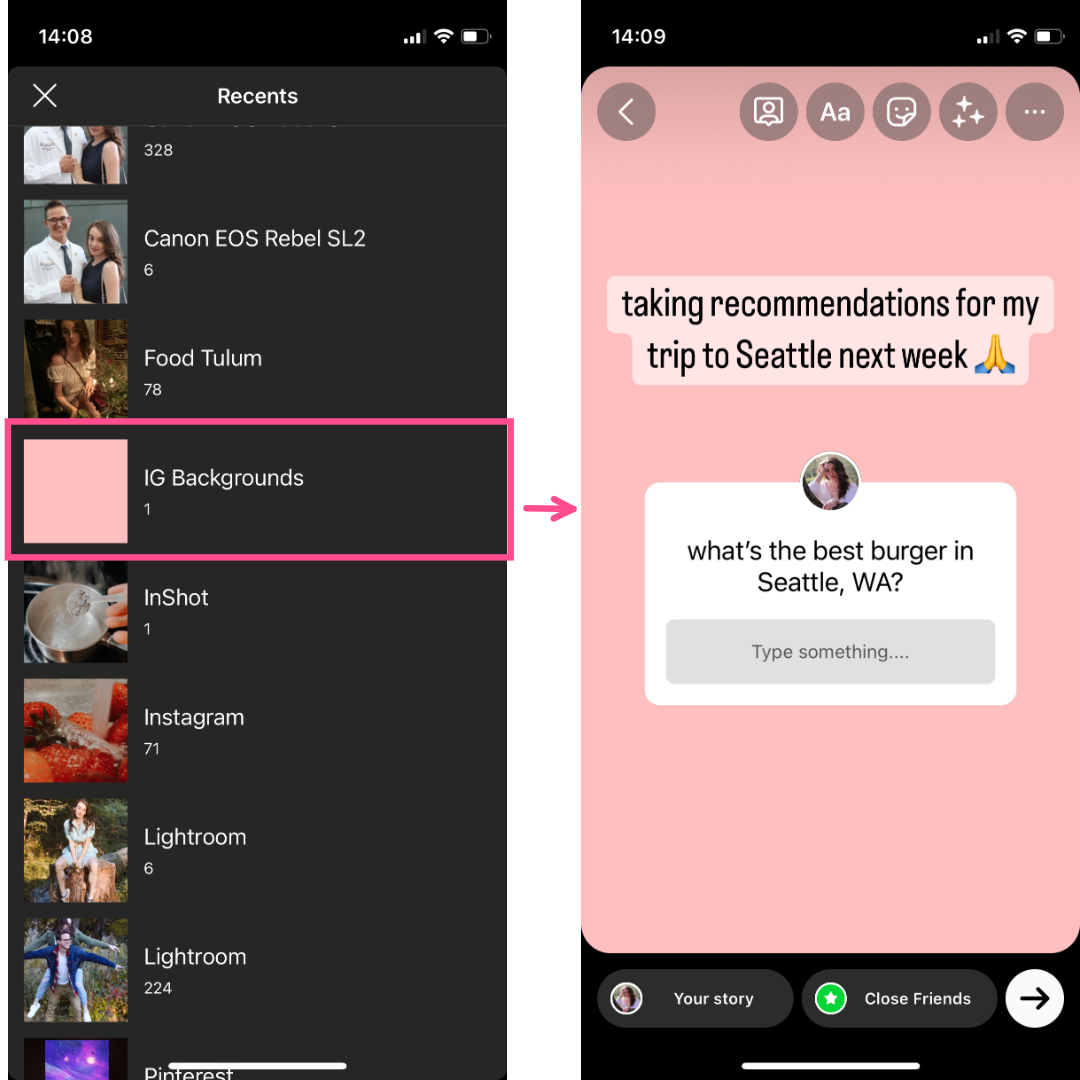 Comment changer la couleur d'arrière-plan sur une storie Instagram 17 1714385020 28 Comment changer la couleur darriere plan sur une storie Instagram