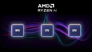 AMD Ryzen AI: Intelligence artificielle pour votre ordinateur portable Windows 5 La NPU effectue des calculs d'IA directement sur l'ordinateur. (Photo : AMD)