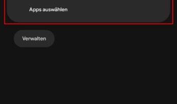 01 - Nach einer Einblendung in der Notification-Leiste kommst du...