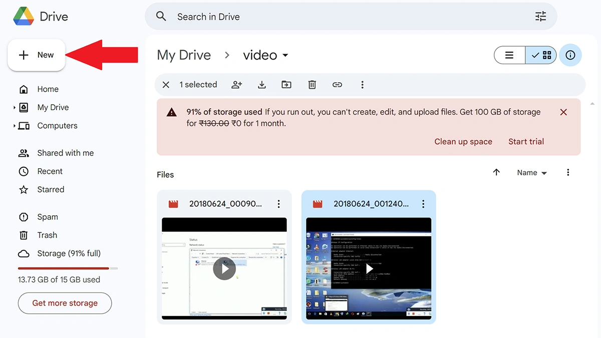 Comment envoyer des fichiers de plus de 25 Mo via Gmail 2 Comment envoyer des fichiers de plus de 25 Mo dans Gmail