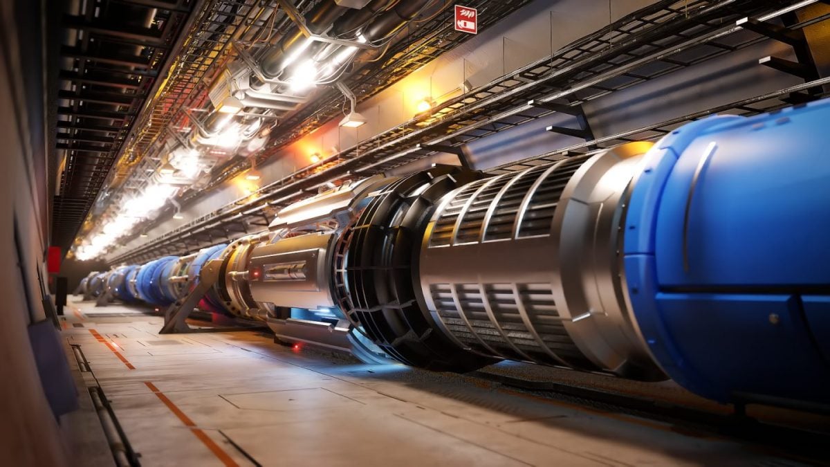 Comment fonctionnera le Future Circular Collider (FCC), l'accélérateur de particules de 15 milliards d'euros 2 Illustration du tunnel qui abritera le Future Circular Collider (FCC) du CERN / Crédit: CERN