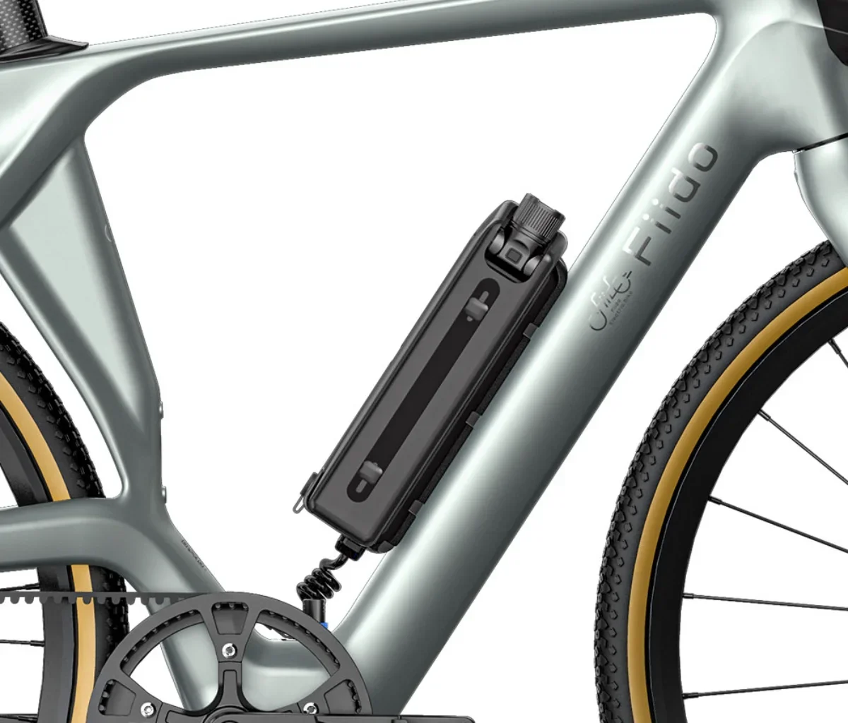 Fiido Air: le nouveau vélo électrique innovant ultra-léger en fibre de carbone 12 Fiido Air Batterie