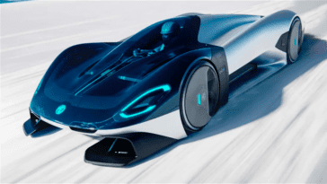 Vient de présenter une voiture futuriste si rapide qu'elle 'vole'. Tu ne pourras jamais l'acheter