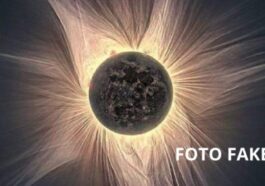 La véritable histoire de l'image "plus belle que l'éclipse" : ce n'est même pas une vraie photo 18 X | La photo fausse de l'éclipse du 8 avril 2024 depuis le compte de @Jerry Avenaim