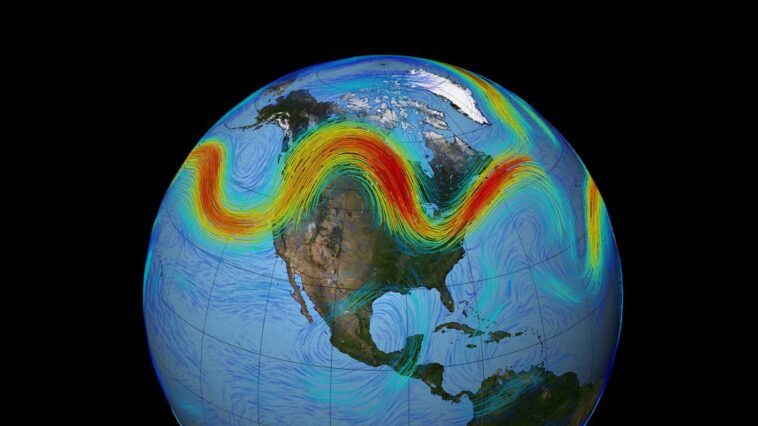 Le vortex polaire a changé de direction soudainement et il tourne désormais en sens inverse 1 Credit: NASA