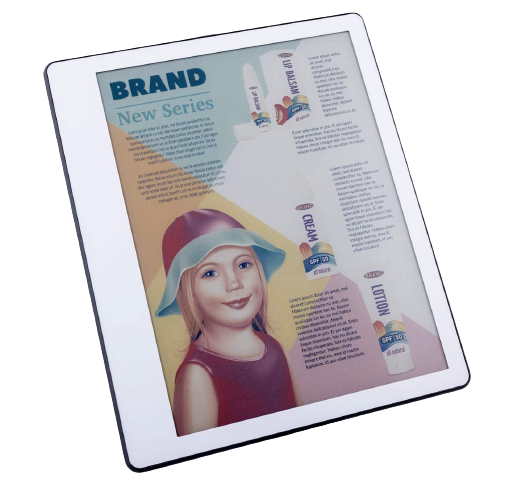 Liseuse électronique avec écran couleur : cela vaut-il le coup d'acheter ? 6 Gallery 3 est la dernière technologie d'E-Ink pour les lecteurs d'e-books. (E-Ink Holdings)