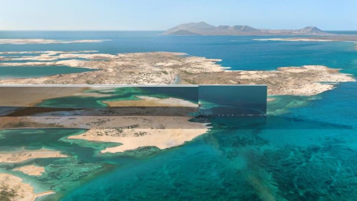 La gigantesque ville-miroir au cœur du désert sera construite par une armée de robots : le projet Neom 2 Image