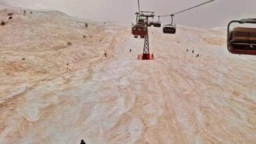 Pourquoi sur les Alpes est tombée la "neige colorée": c'est un phénomène qui peut se reproduire 18 PASSIONE NEVE & MONTAGNA | Foto di una pista da sci di Livigno