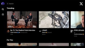 Premiers détails officiels de l'application X qui veut remplacer YouTube sur les Smart TV, X TV