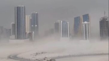 Quel est le véritable rôle des précipitations artificielles dans les inondations de Dubaï : l'analyse de l'experte 18 TIKTOK | Photo de @carolinestanbury