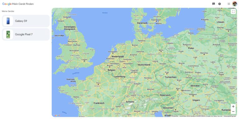 Réseau de localisation d'appareils de Google: Comment l'utiliser + ce qui est possible 4 Site web de la fonction Trouver mon appareil de Google