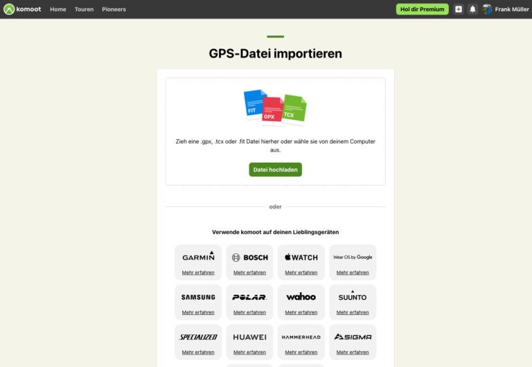 Apple Watch : Télécharger des traces GPX pour la navigation 5 Apple Watch Import Komoot 01