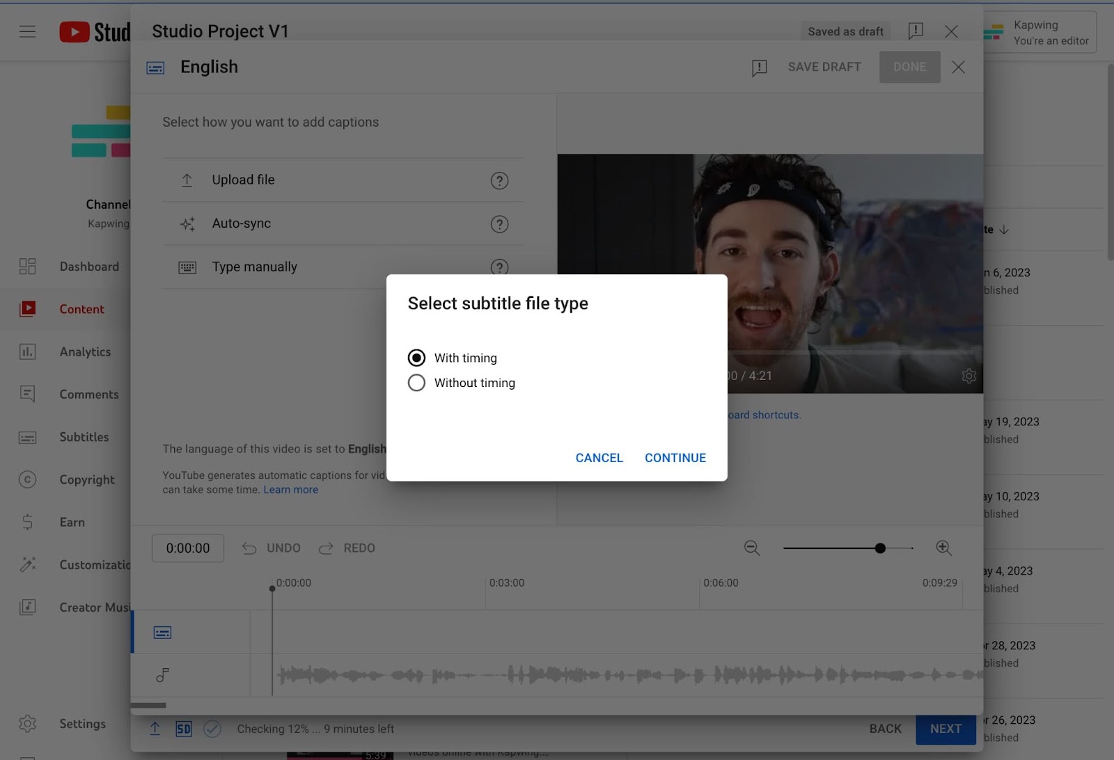 Comment ajouter des sous-titres à n'importe quelle vidéo YouTube en 4 étapes faciles 9 1714590648 528 Comment ajouter des sous titres a nimporte quelle video YouTube en