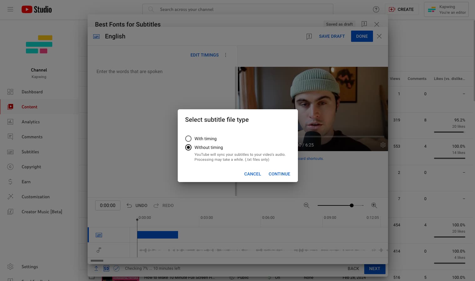 Comment ajouter des sous-titres à n'importe quelle vidéo YouTube en 4 étapes faciles 20 1714590654 815 Comment ajouter des sous titres a nimporte quelle video YouTube en
