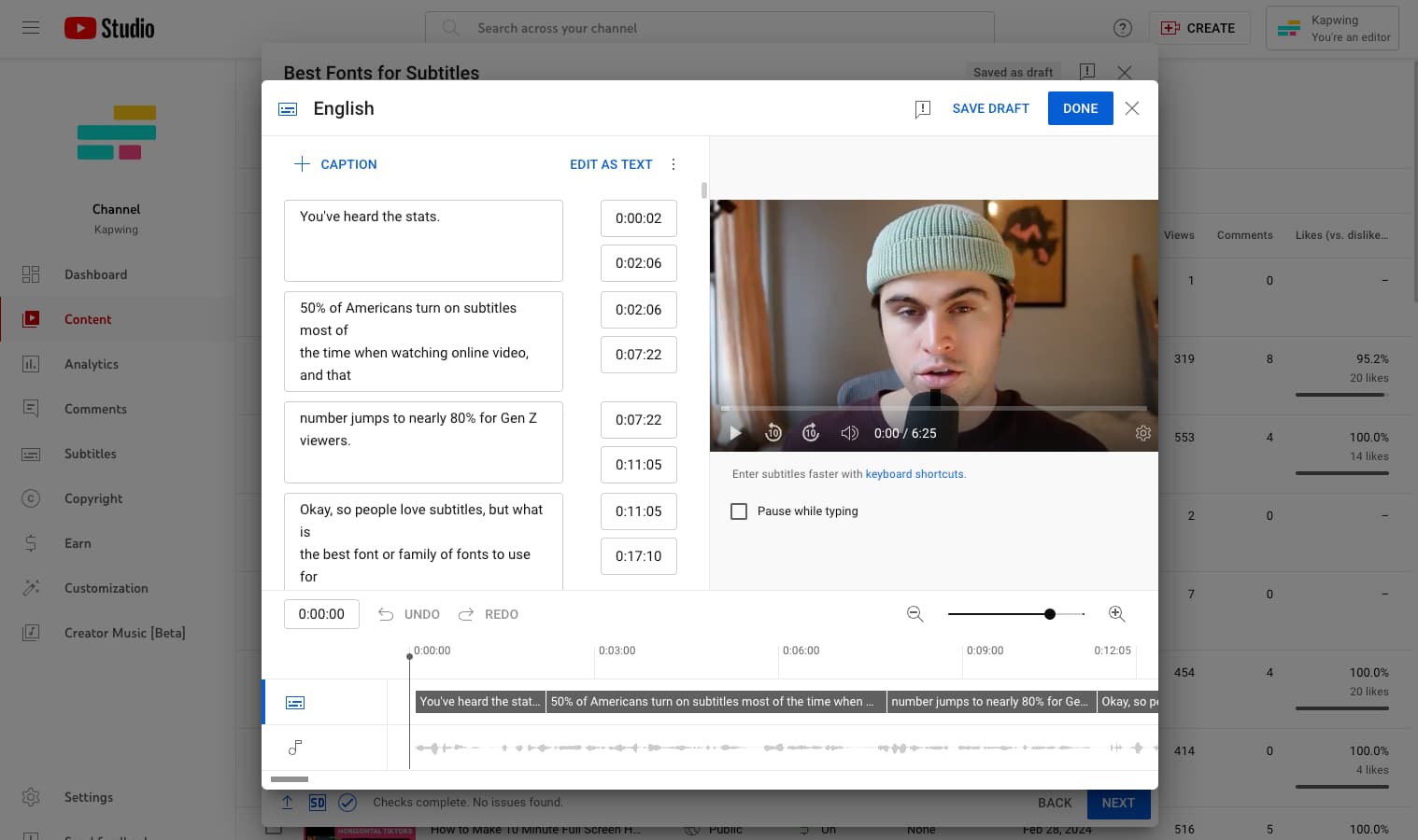 Comment ajouter des sous-titres à n'importe quelle vidéo YouTube en 4 étapes faciles 23 1714590656 318 Comment ajouter des sous titres a nimporte quelle video YouTube en