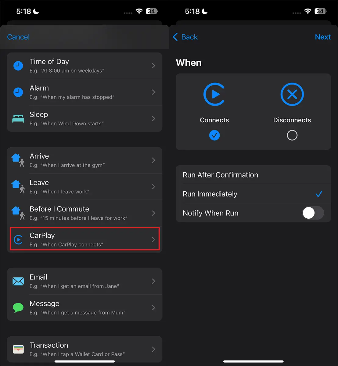 Meilleures automatisations de raccourcis iPhone
