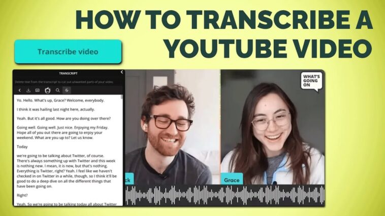 Comment transcrire des vidéos YouTube : Guide 2024 1 How to Transcribe YouTube Videos: 2024 Guide